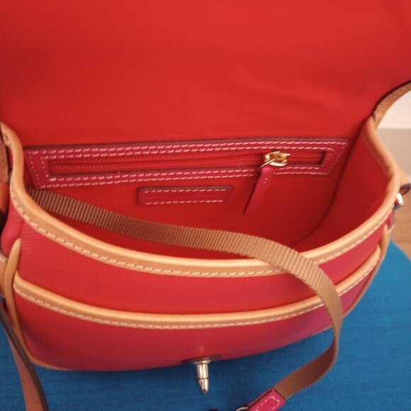 Dooney & Bourke Claremont Leather Field Crossbody Bag - Picture 7 of 8